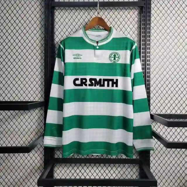 Camisola Retro Celtics 1987/88 Home de Manga Comprida: História e Elegância em Uma Só Peça