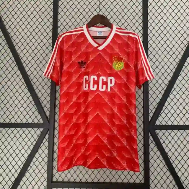 Camisola Retro União Soviética 1988-89 Home: Uma Relíquia do Futebol Mundial