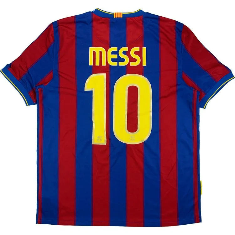 Camisola Retro Barcelona 2009/2010 Messi Home - Tamanhos S ao 2XL