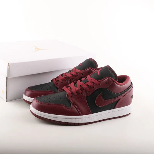 Ténis AJ 1 Retro Low Vinho (36-46) – Elegância e Conforto no Estilo Air Jordan