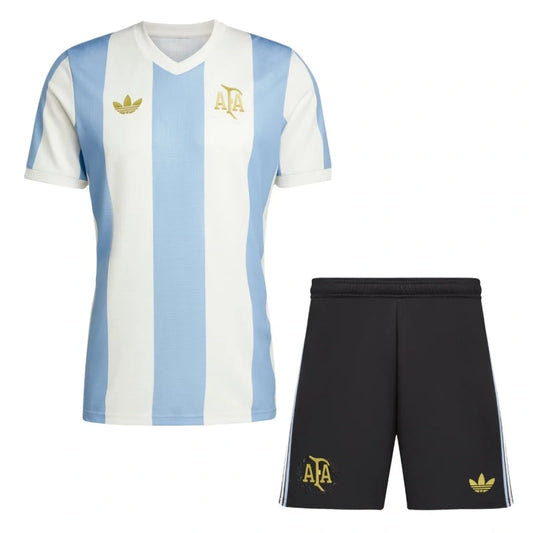 Kit Adulto Argentina 24/25 50th Anniversary – Camisola + Calções Comemorativos