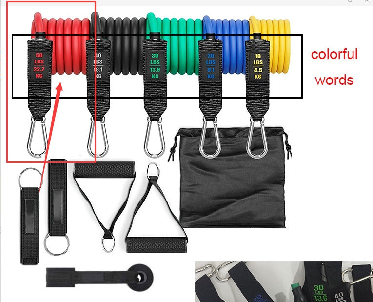 Banda Elástica de Resistência para Fitness: Treine em Qualquer Lugar com Eficácia!