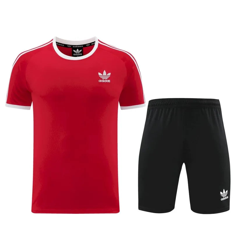 Fato de Treino Adidas – T-shirt + Calções (S ao 2XL)