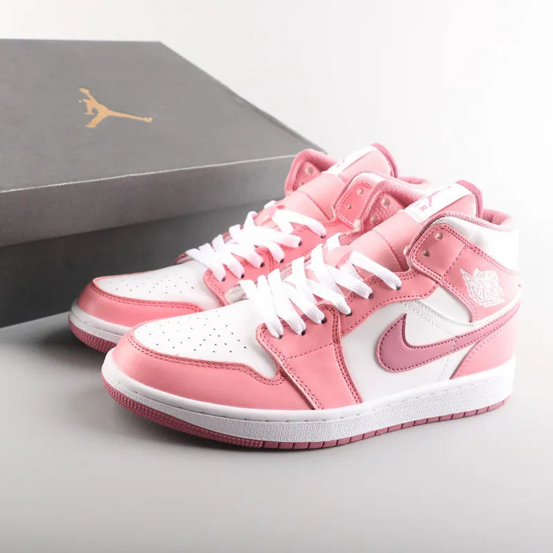 Jordan AJ 1 Retro High – O Clássico do Basquetebol e Streetwear - Rosa