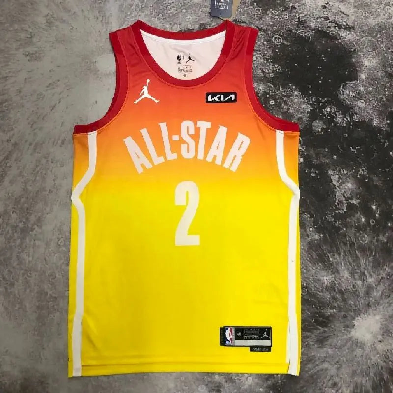 Camisola amarela masculina Shai Gilgeous-Alexander All-Star