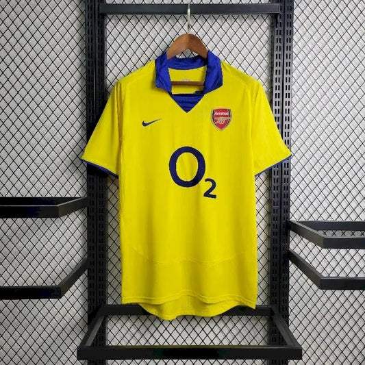 Camisola Retro Arsenal 2003/04 Away – Um Tributo aos Invencíveis