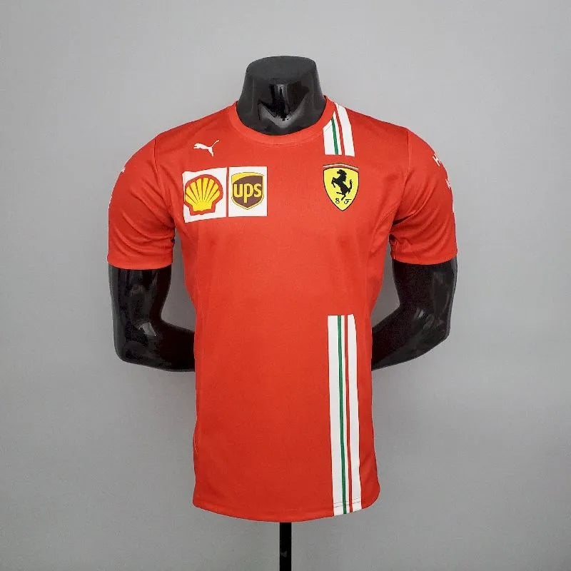 Camisola Ferrari F1 Vermelha – Tamanhos S ao 5XL