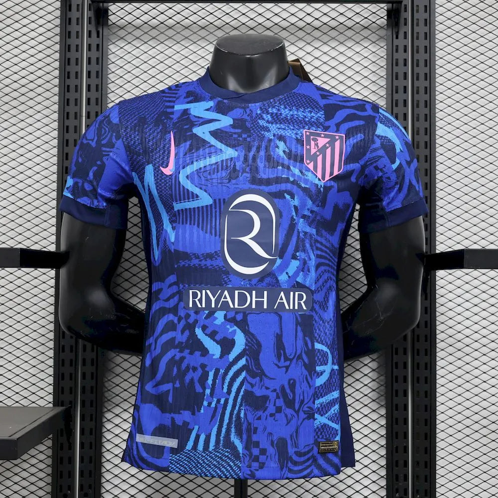 Camisola Atletico Madrid 2024-25 3º Equipamento Away VERSAO JOGADOR - C/ OFERTA de Personalização Nome + Número