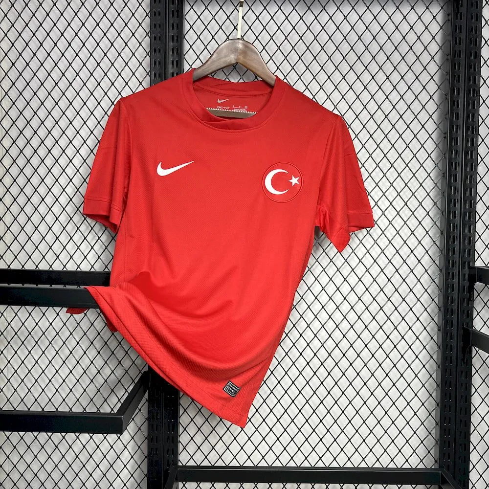 Camisola TURQUIA II EURO 2024 VERSÃO ADEPTO Homem c/ Personalização Grátis