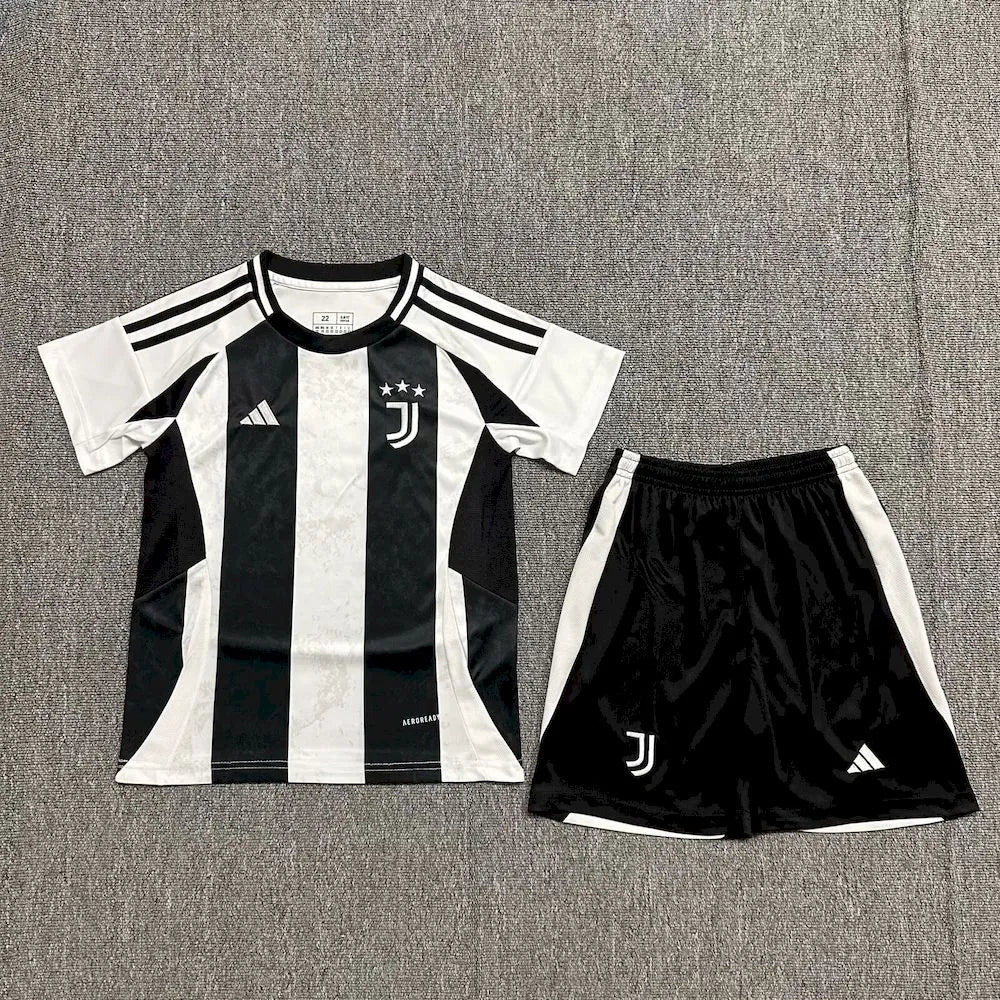 Equipamento Juventus 2024/25 Home Conjunto Infantil c/ Oferta de personalização Nome + Número