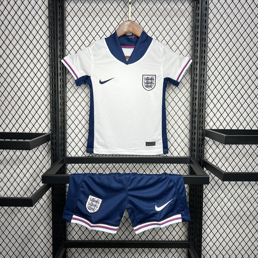 England 2024/25 Euro Home Kids Kit