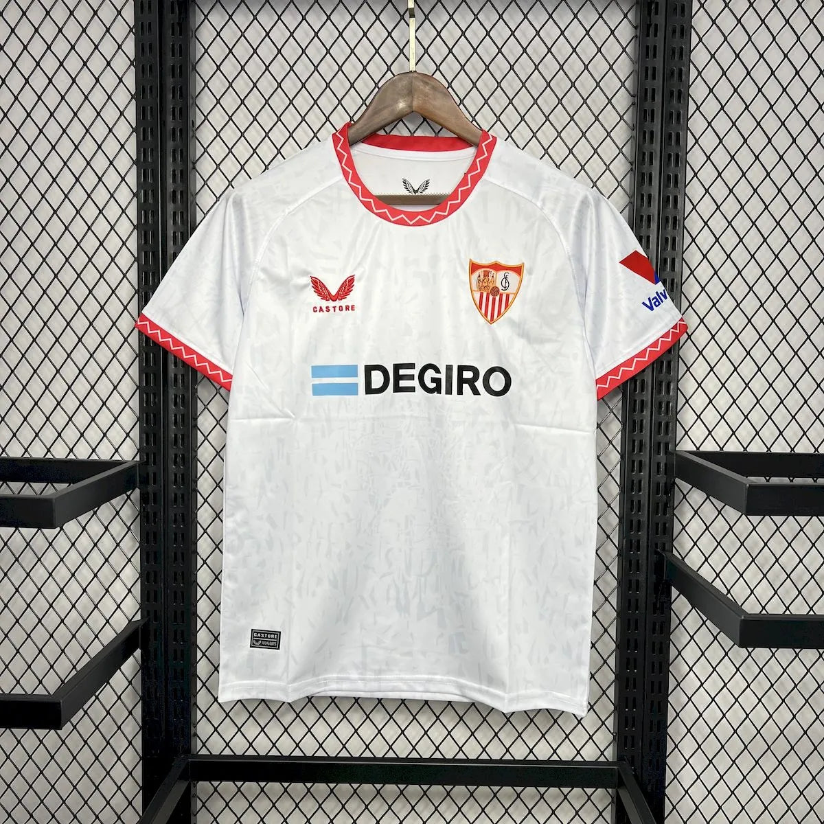 Camisola SEVILLA 24/25 Home (VERSÃO ADEPTO) para Homem com Oferta de Personalização de Nome + Número - S ao 2XL 