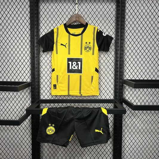 Equipamento Borussia Dortmund 2024/25 Home Conjunto Infantil c/ Oferta de personalização Nome + Número