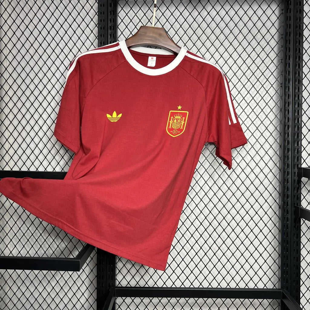 Camisola Espanha Euro 2024/25 Estilo Retro