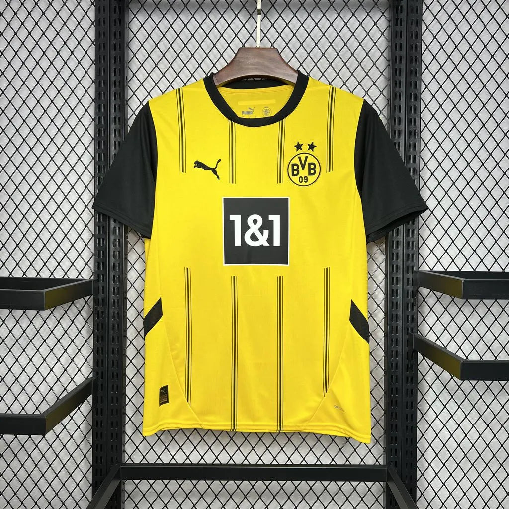 Camisola Borussia Dortmund 2024/25 Home (VERSÃO ADEPTO) - S ao 4XL - Com Oferta de Personalização Nome + Número