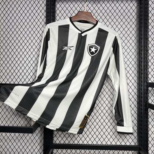 Camisa Botafogo 2024/25 - Modelo Home Manga Longa