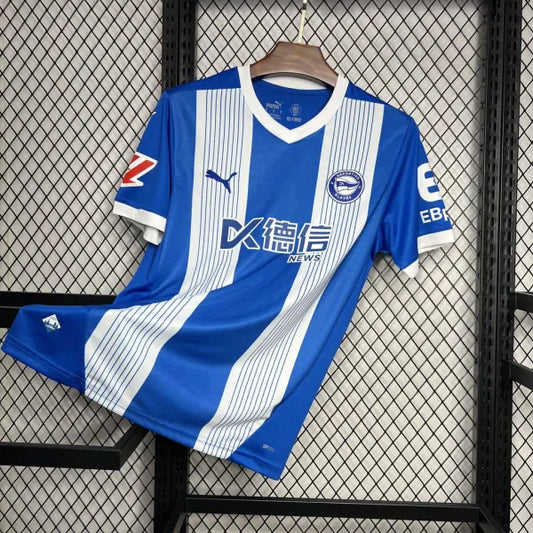 Camisola Principal Deportivo Alavés 24/25 - VERSAO ADEPTO