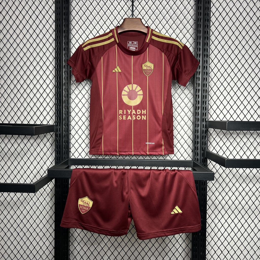 Kit para crianças da AS Roma 2024/25