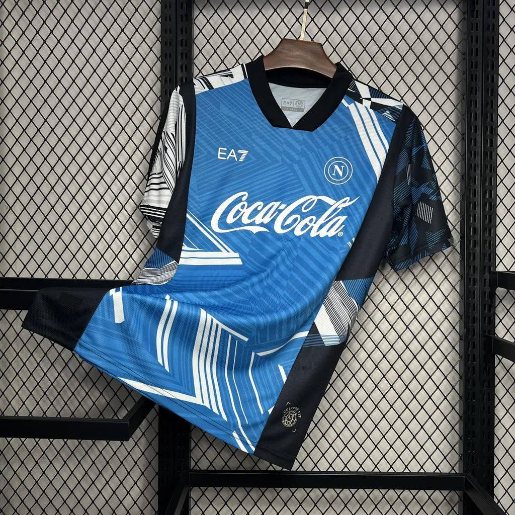 Camisola Napoli 2024/25: Edição Conjunta Coca-Cola - S ao 4XL