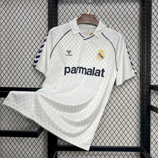 Camisola Retro Real Madrid 1988/89 Home - Tradição e Glória Merengue