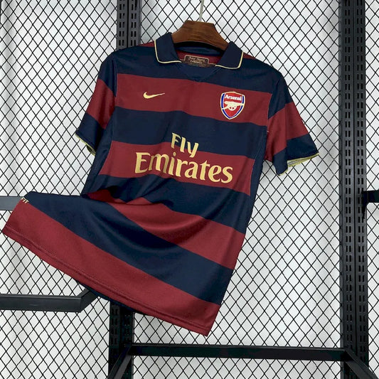 Camisola Retro Arsenal 2007/08 Away - Elegância e Tradição Gunners