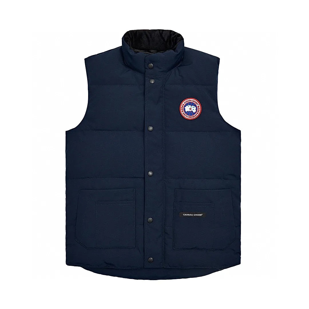 Colete CANADA GOOSE Royal Blue MIST: Sofisticação e Calor para Dias Frios