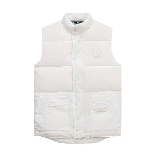 Colete CANADA GOOSE White Mist: Sofisticação e Calor para Dias Frios