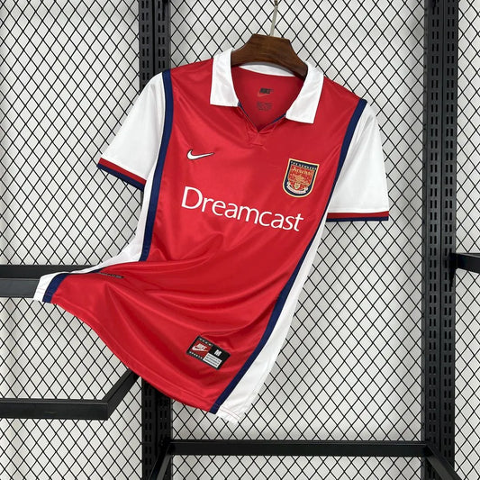 Camisola Retro Arsenal 1999/00 Home – Um Clássico dos Gunners