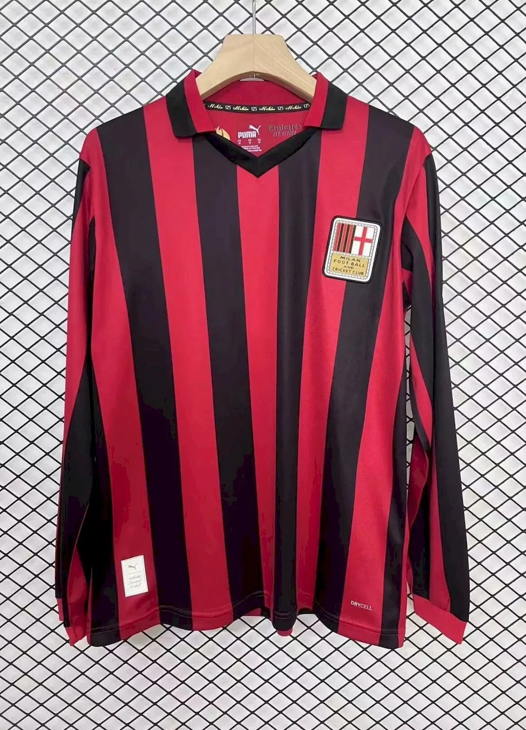 Camisola Retro AC Milan 2024/25 – 125º Aniversário de História