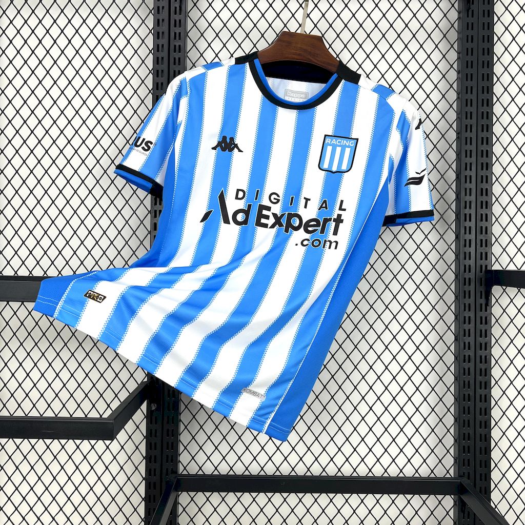 Camisola do Racing Club de Avellaneda para a temporada 2024/25