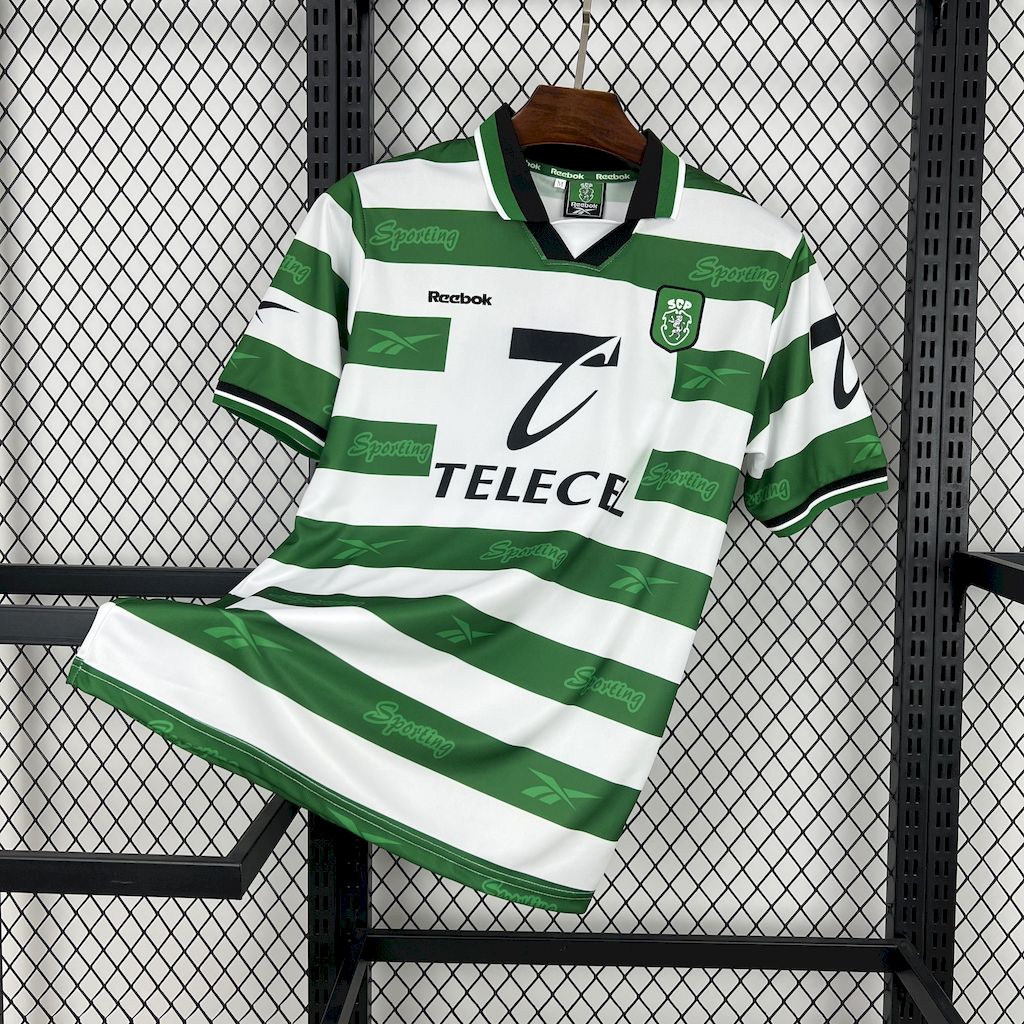 Camisola Principal Retro do Sporting CP da época 1999/00