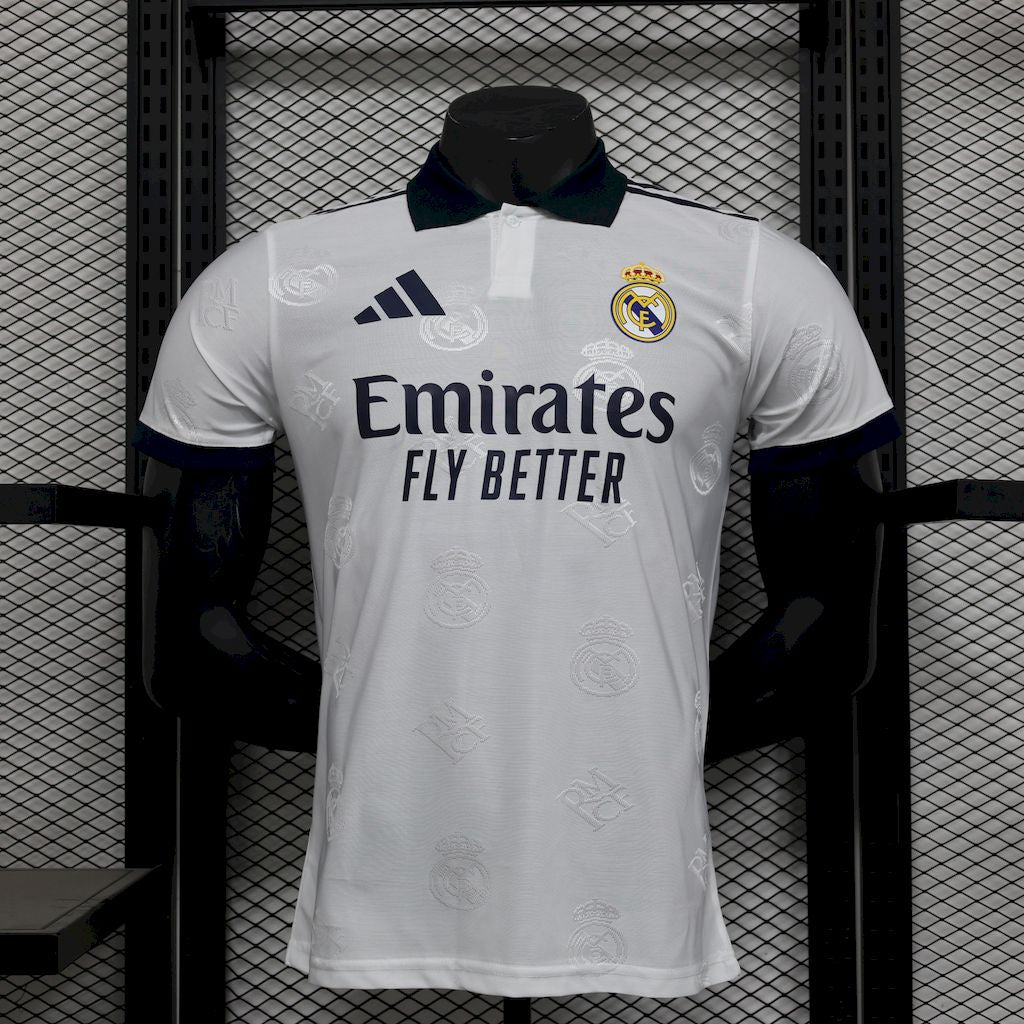 Camisola Real Madrid 2025/26 Branca Edição Especial - Versão Jogador