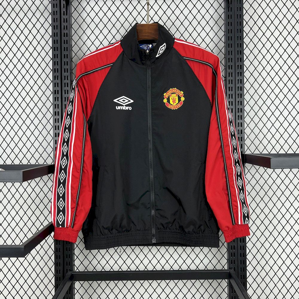 Casaco Retro Windbreaker do Manchester United 1998-99