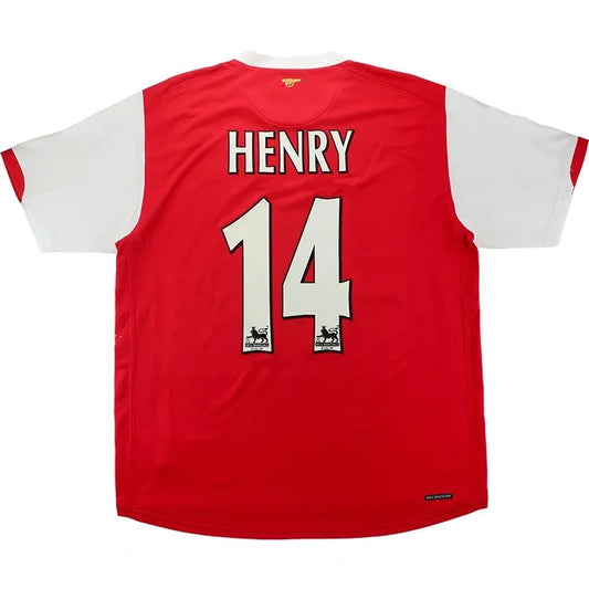 Camisola Retro Arsenal 2006/07 – Modelo Home Thierry Henry