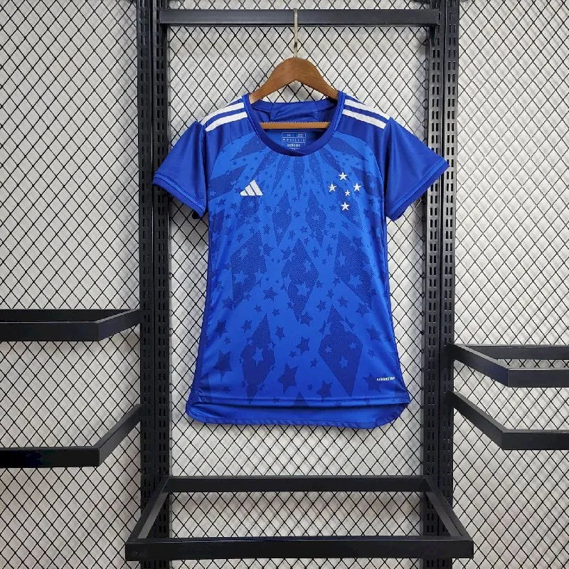 Camisa Feminina Cruzeiro 2024/25 - Modelo Home 