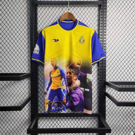 Camisola Especial Al-Nassr FC 22/23 Ronaldo – Estilo e Homenagem ao CR7