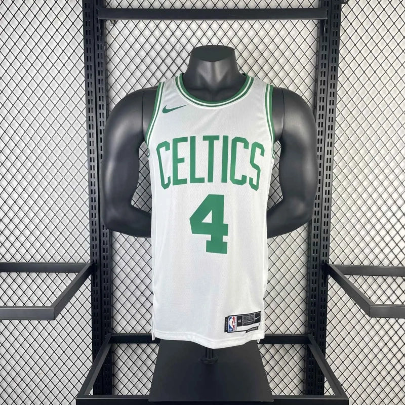 Camisola NBA Masculina 2023 Jure Holiday White Home Boston Celtics Team Jersey