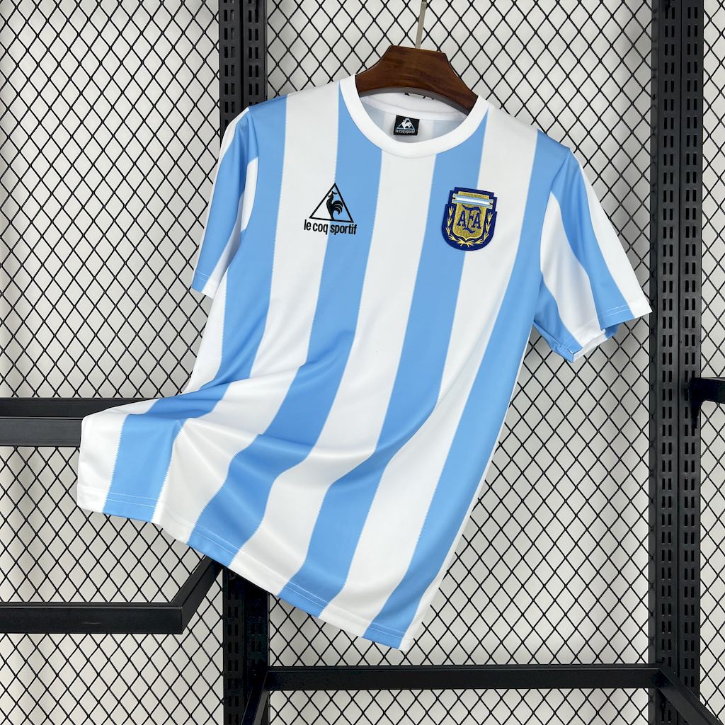 Camisola Argentina 1986 Home Retro