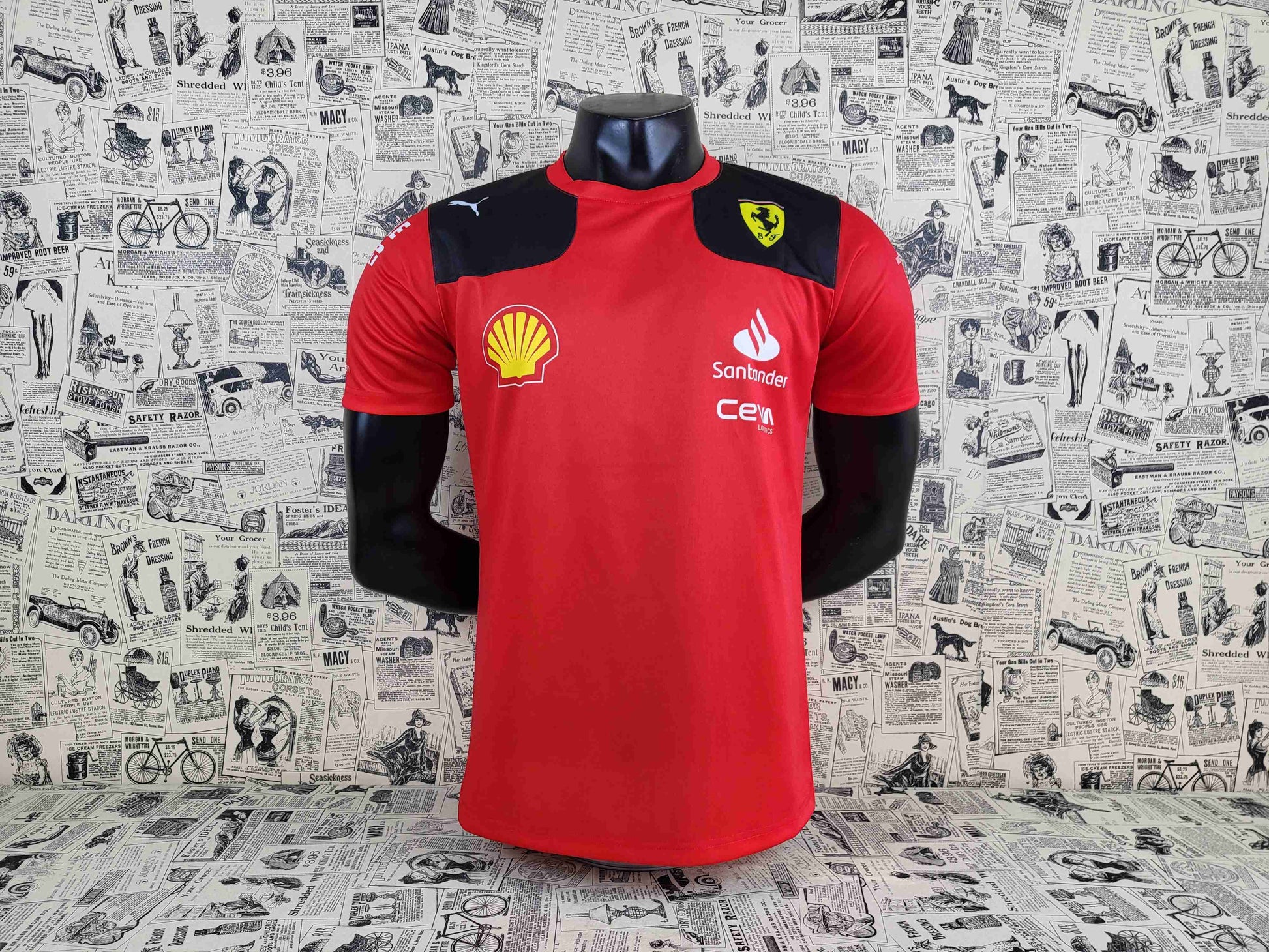 Camisola Ferrari Red 55 da temporada 2023/24