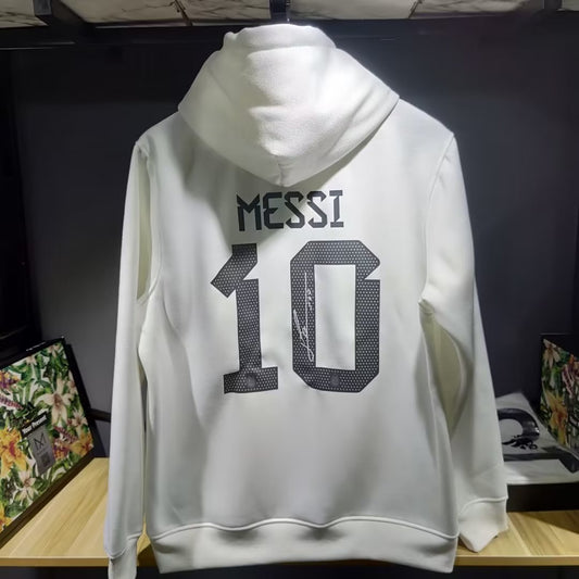 Sweater Hoodie Messi 10 Argentina: Conforto e Estilo para Fãs de Futebol - S ao 3XL