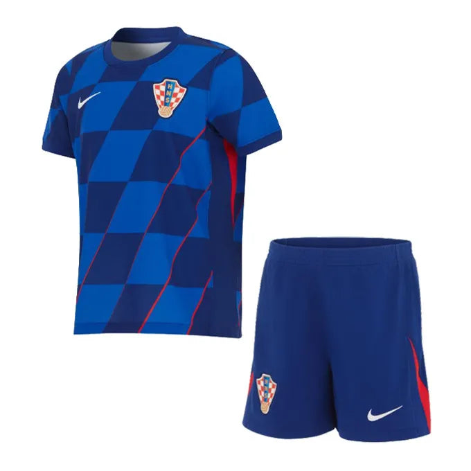 CROÁCIA 2024 AWAY Conjunto Infantil 2 aos 13 anos