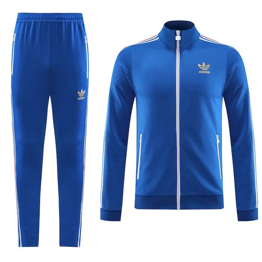 Fato de Treino Adidas Casual Azul Adulto – Conforto e Estilo