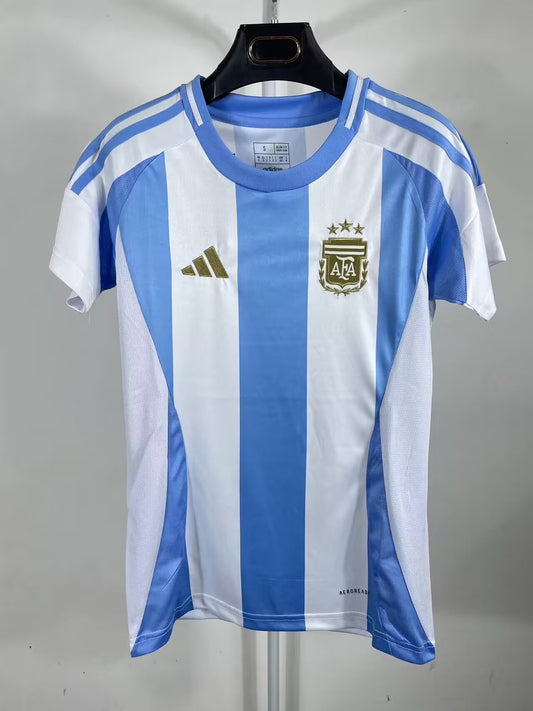 Camiseta Argentina ﻿2024 I Feminina c/ OFERTA de personalização Nome + Número