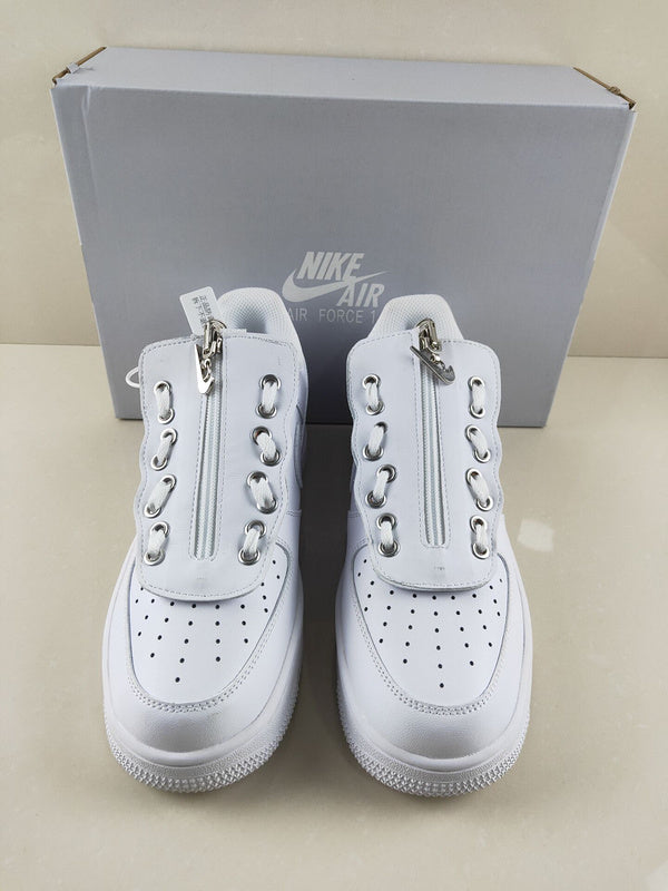 Ténis Nike Air Force 1 Low: O Clássico Intemporal de Couro Branco - 36 ao 45