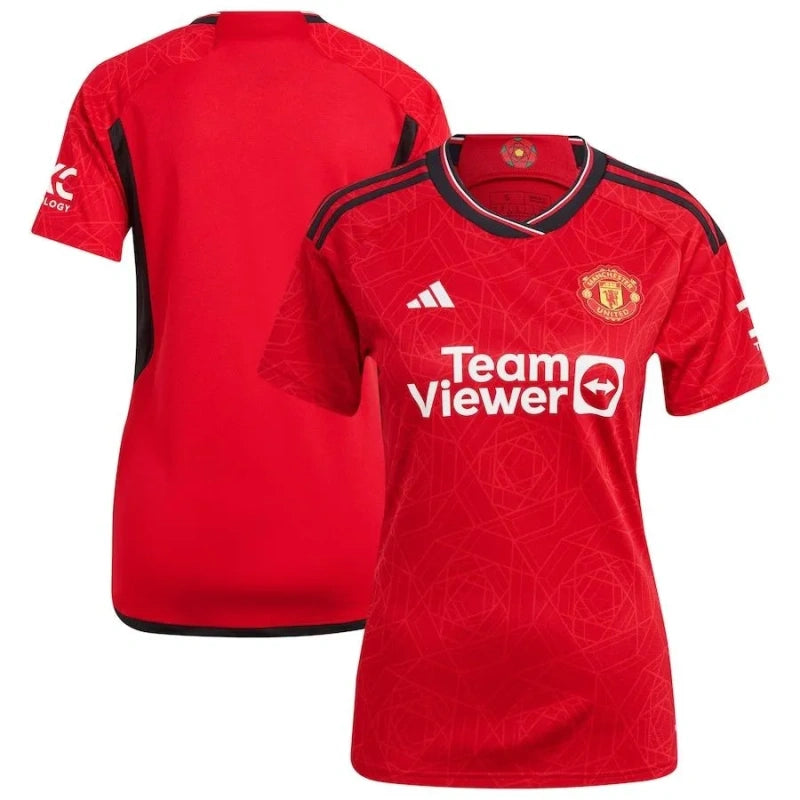 Camisola Manchester United 23/24 Home Feminina c/ Oferta de personalização Nome + Número