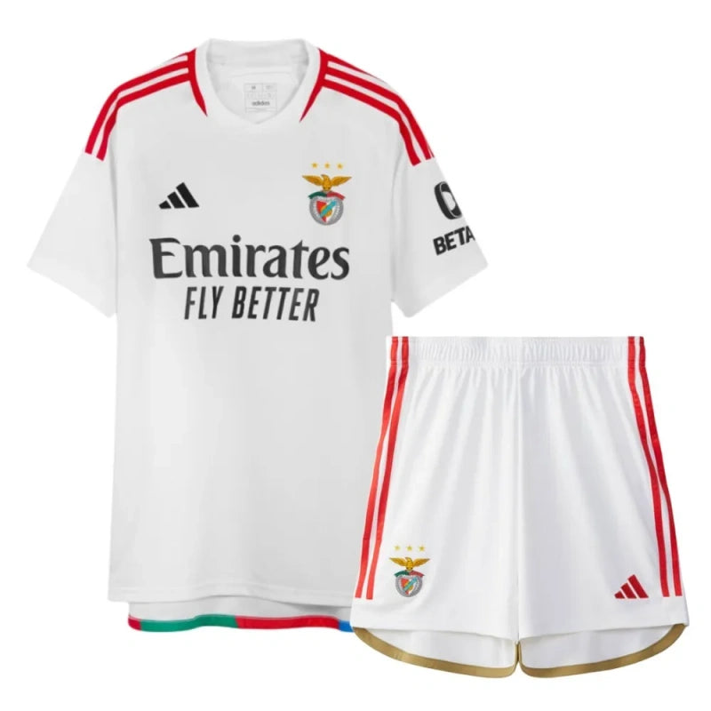 Equipamento BENFICA III 23/24 Conjunto Infantil c/ Oferta de personalização Nome + Número