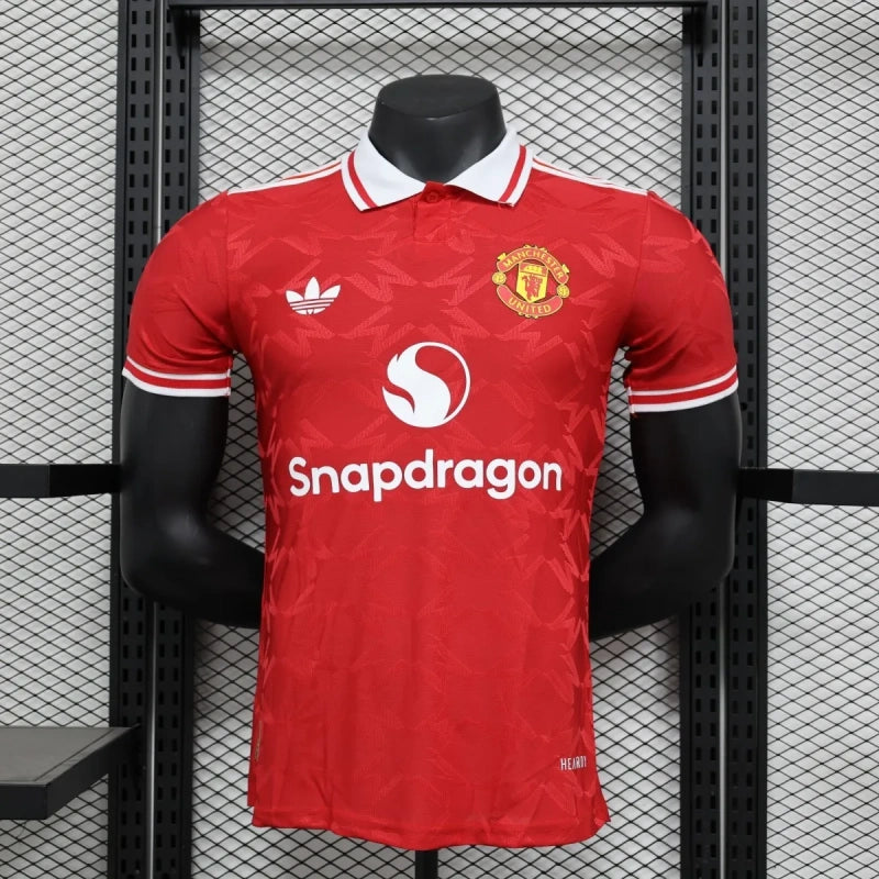 Camisola Versão Jogador Manchester United 24/25 OG: Qualidade e Exclusividade