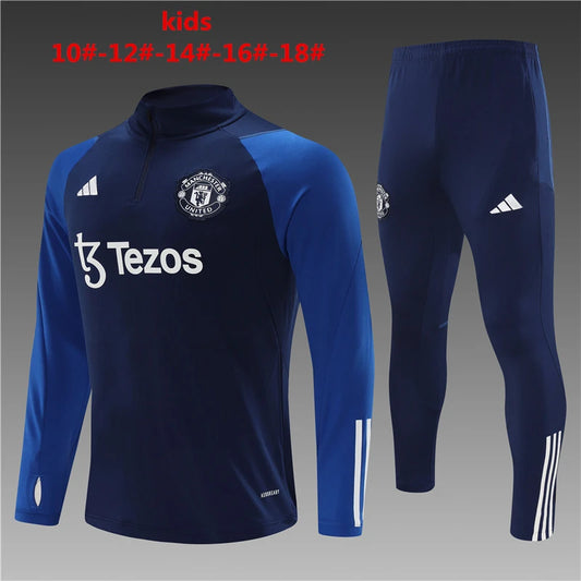 Conjunto Infantil Man Utd 23/24 – Estilo e Orgulho desde Pequeno