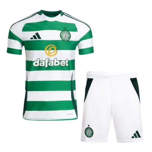 Camisola Principal Celtic 2024/25 Adulto: Kit Camisola + Calções