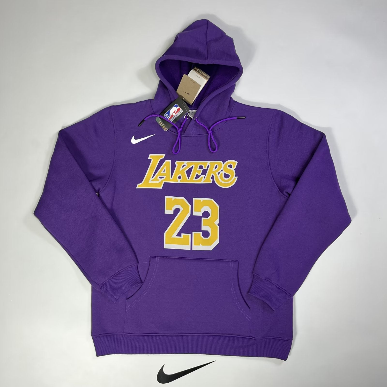 Sweater Hoodie Lakers 23: Conforto e Estilo para Fãs de Basquetebol